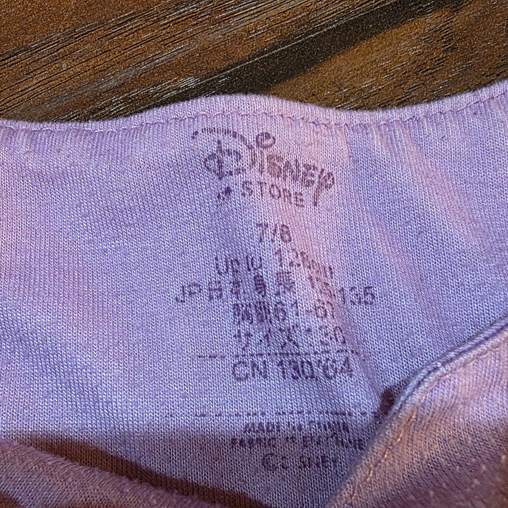 Disney Purple and Pink Jasmine Long Sleeve Dress - Picture 7 of 9
